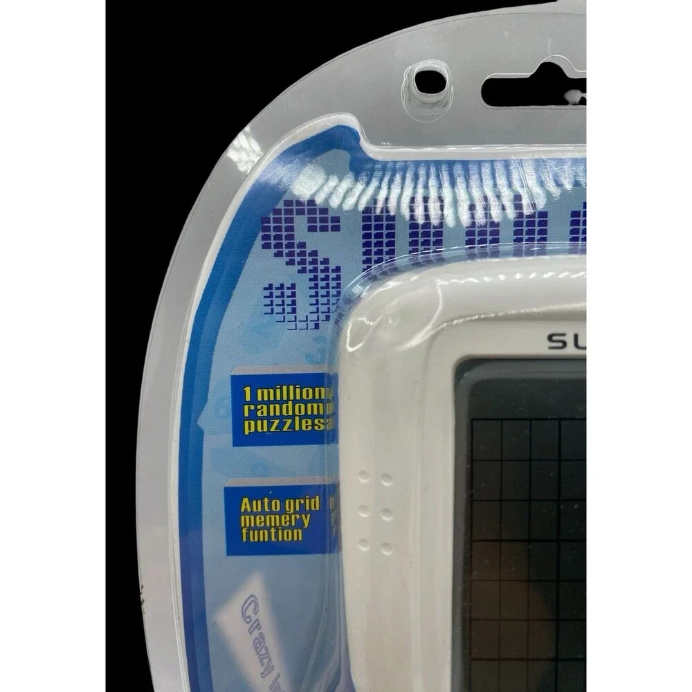 Sudoku Electronic Digital Handheld Game One Million Random Puzzles New Sealed